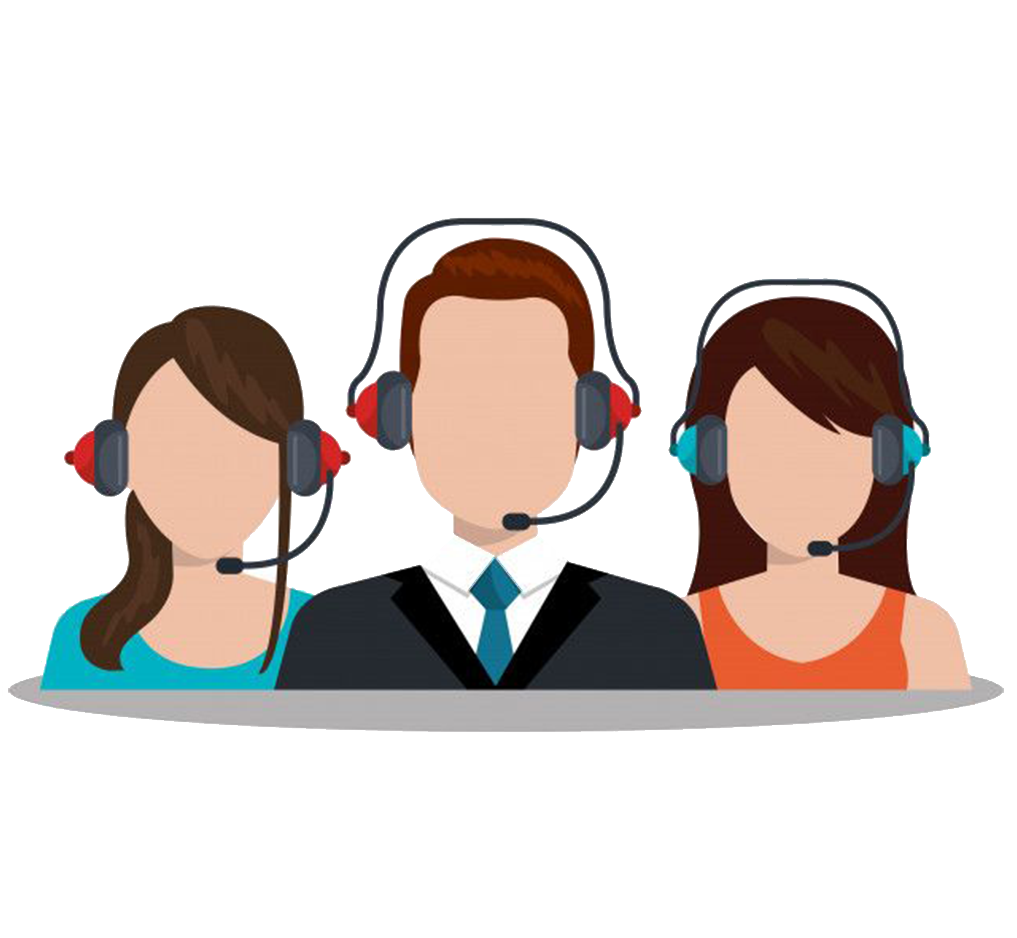 Contact illustration encouraging visitors to send a message